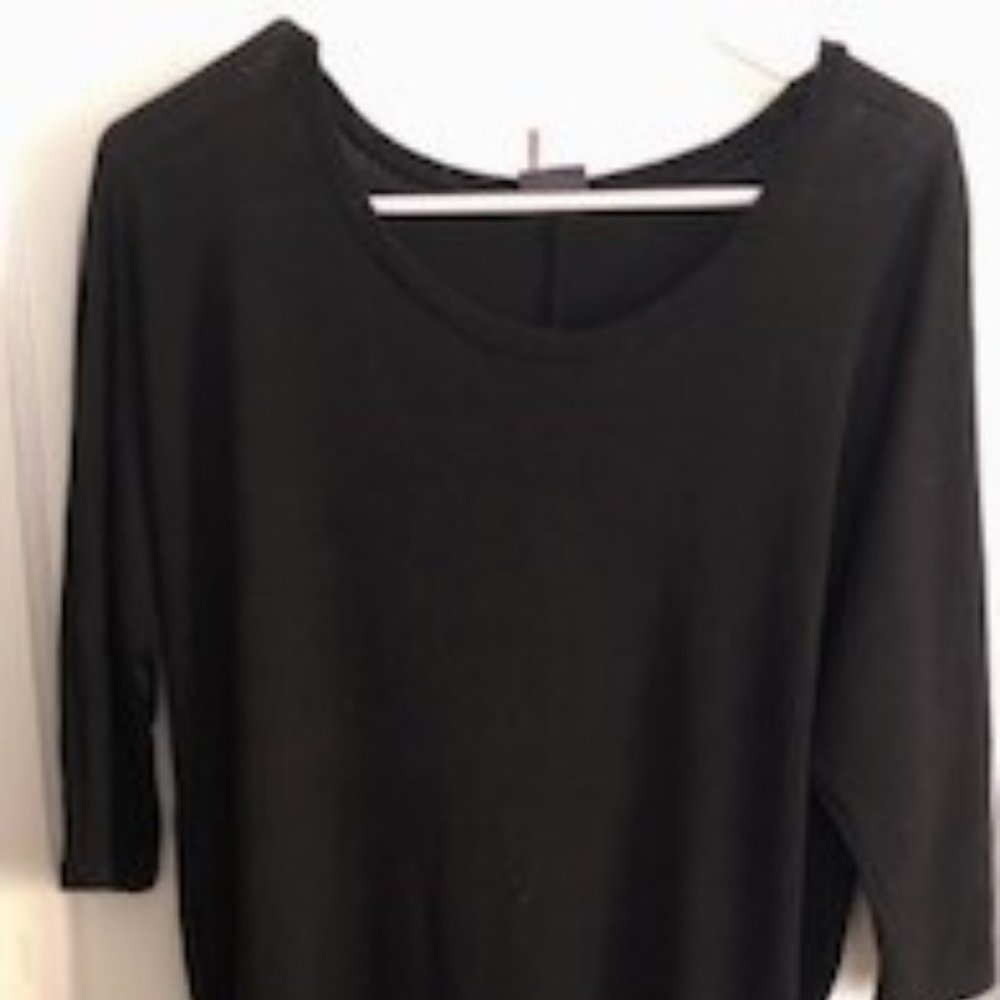 Sparkle & Fade blk sweater dress size S